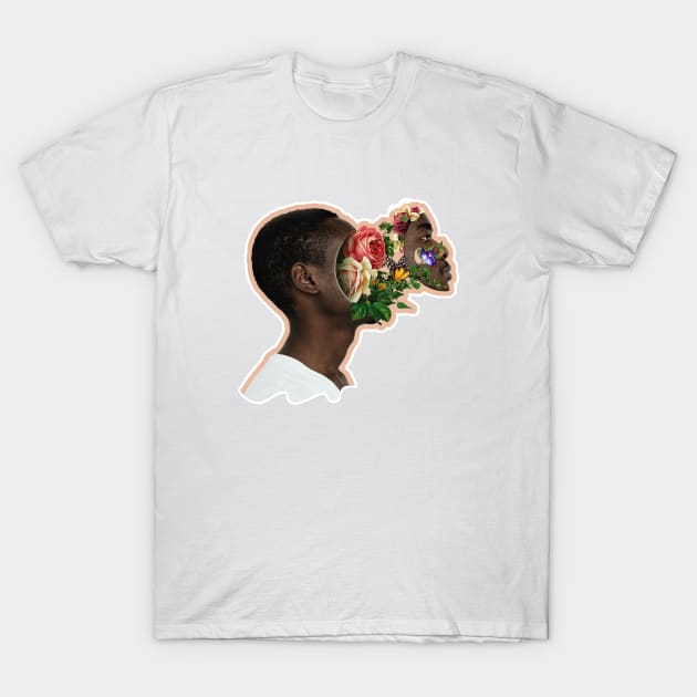 Flowers Human T-Shirt by Ferhat Sözeri Art